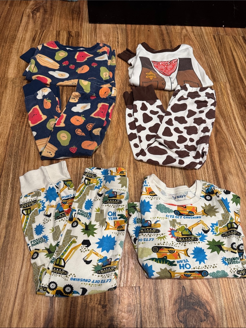 Old Navy Kids Pajama 3T Set Bundle of 3